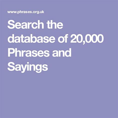 thesaurus for phrases and sayings.